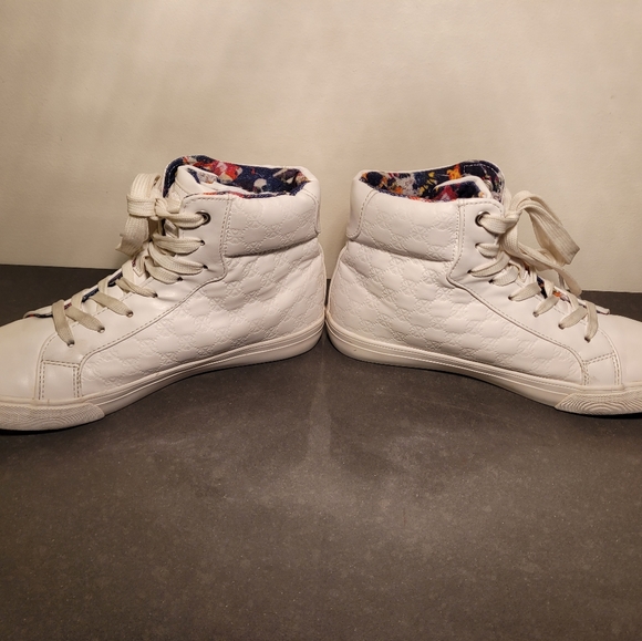 Christan Lacroix White Bridget Hi-Top Sneaker size 8 - Picture 4 of 13